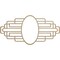Ekena Millwork Elizabeth Wood Fretwork Pierced Ceiling Medallion, Birch, 18"W x 9"H x 5"IW x 8 1/2"IH x 3/8"T CMWP18X09X0375EBBI - alternate 1